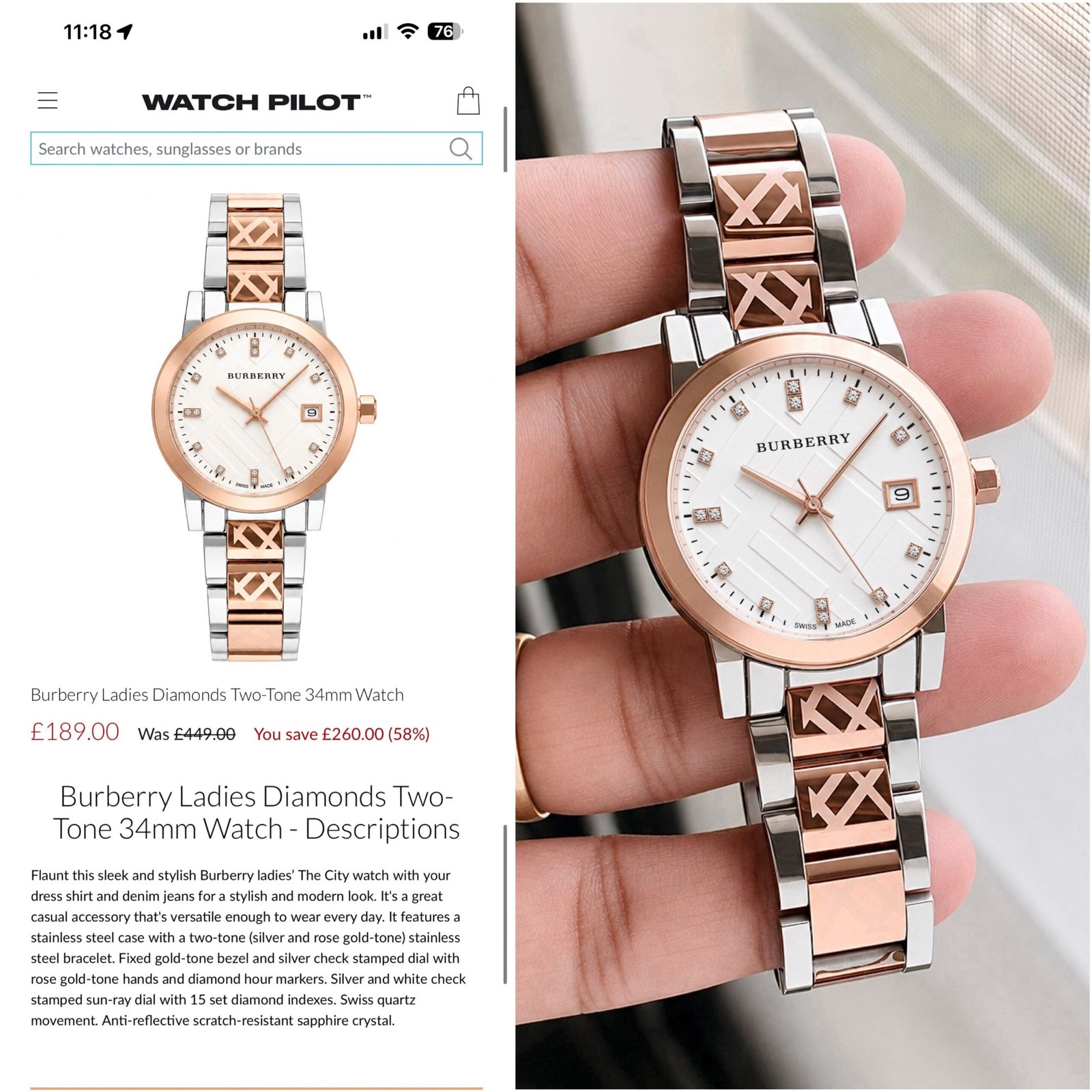 WATCH HEAVEN LUXURY WATCH FOR WOMEN